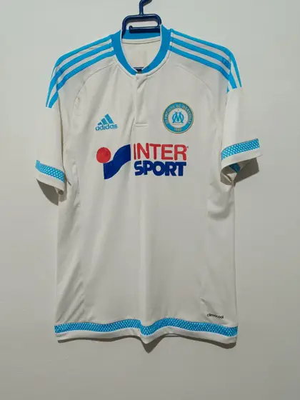 Camiseta Olympique de Marseille Adidas temporada 2015/2016 talla S ver medidas