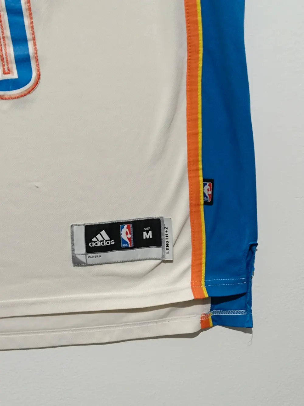 Camiseta NBA Oklahoma City Thunder Russell Westbrook Adidas talla M, foto 2