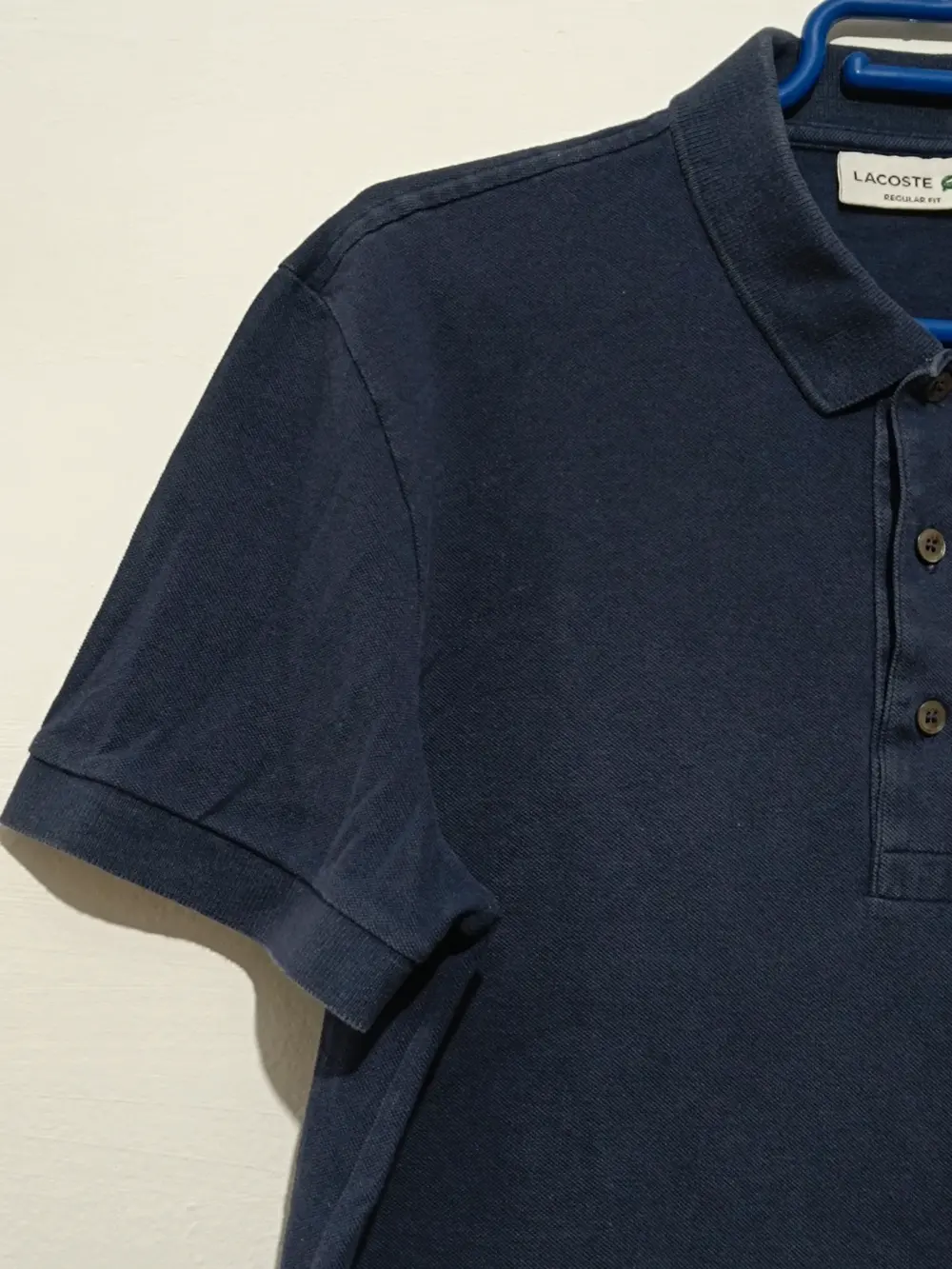 Polo manga corta Lacoste talla 3 equivale a una S, foto 3