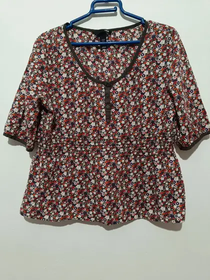 Blusa estampado floral H&M talla S