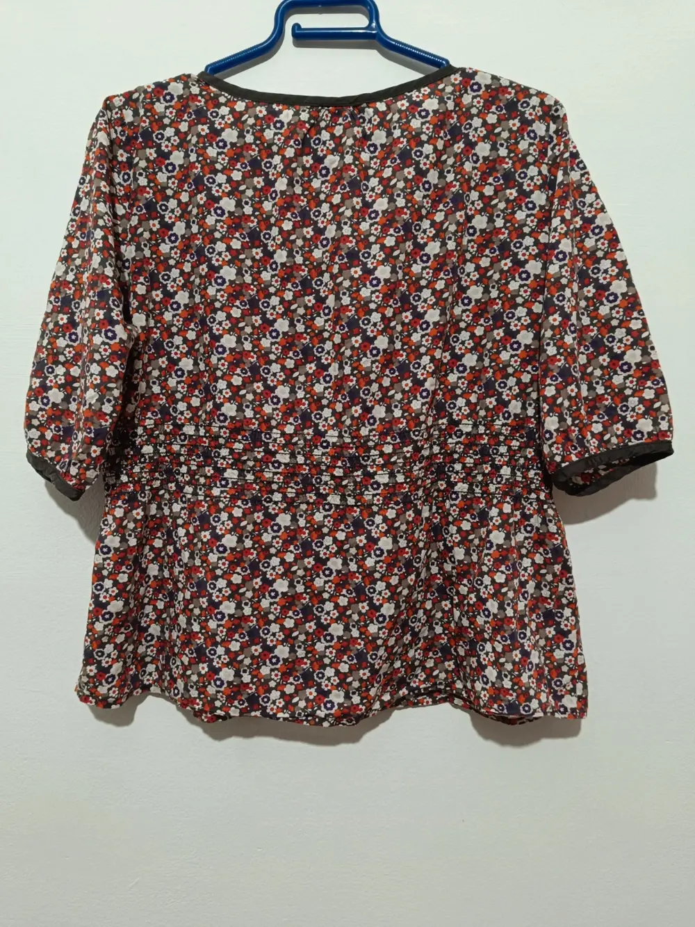 Blusa estampado floral H&M talla S, foto 4