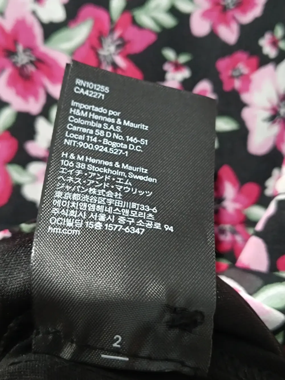 Vestido de verano estampado floral Casual Divided by H&M talla S, foto 5