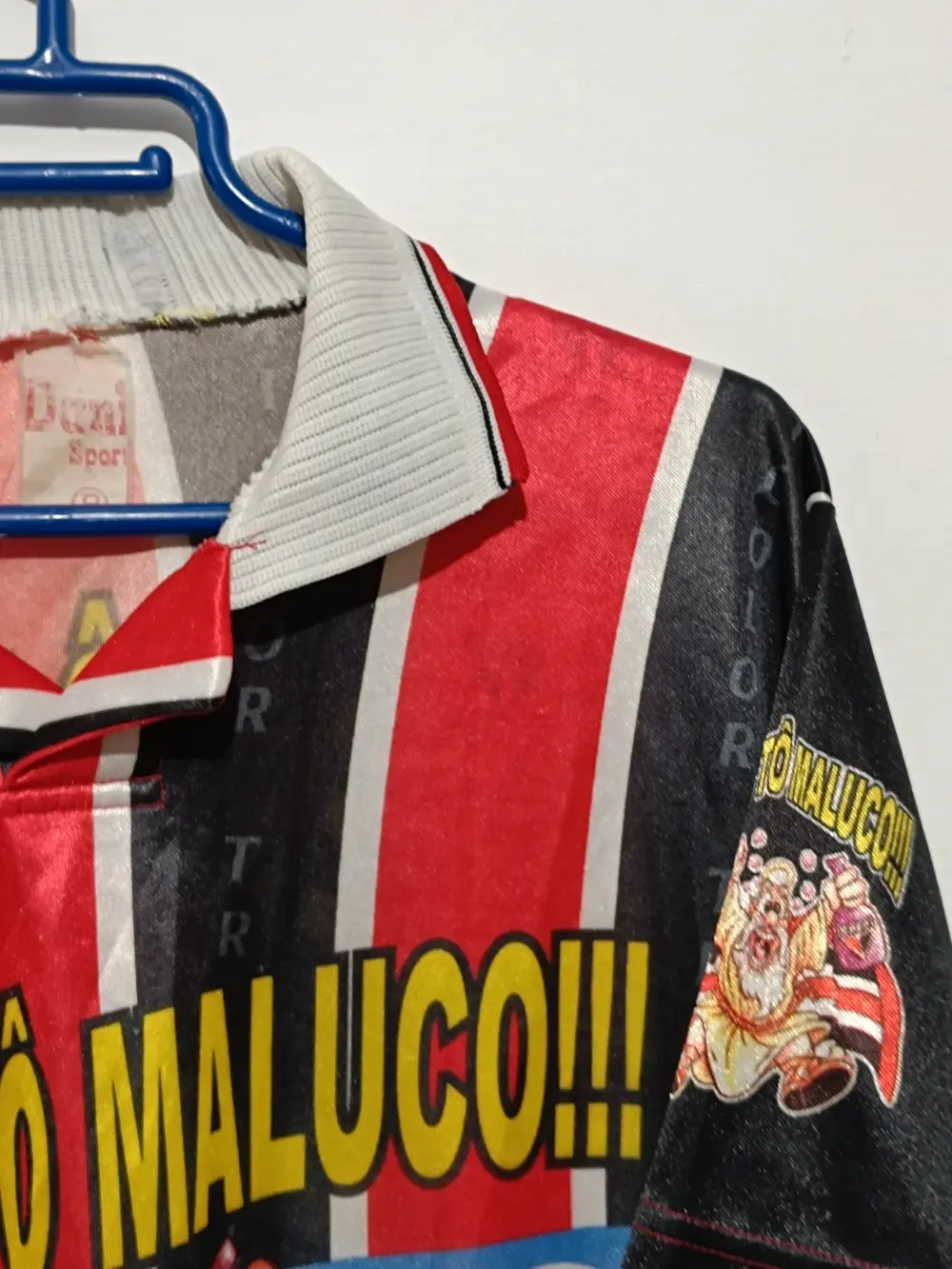 Camiseta vintage Sao Paulo fan Ah eu to Maluco talla S, foto 5