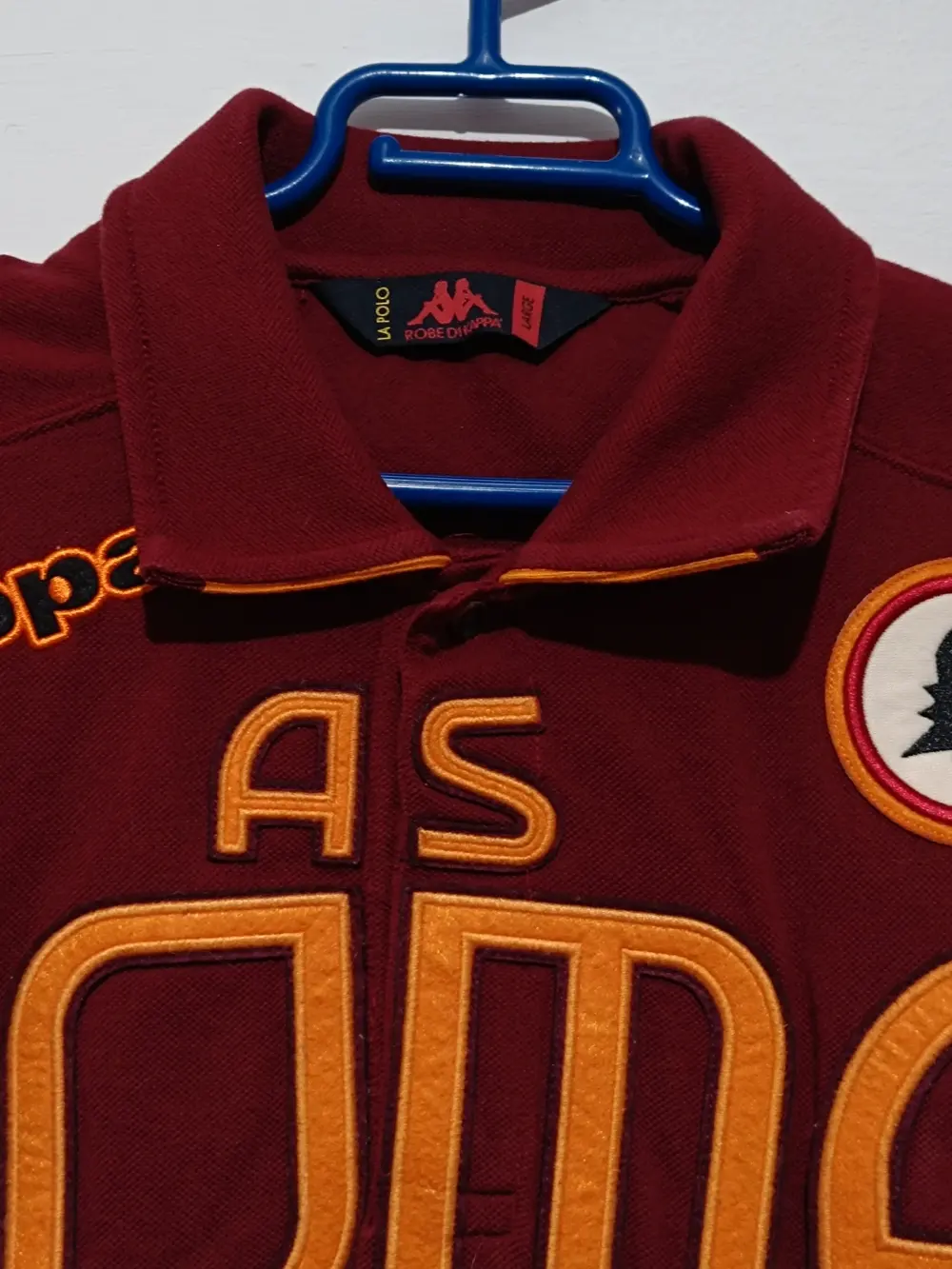 Polo AS Roma Kappa 2011/2012 talla L ver medidas, foto 3