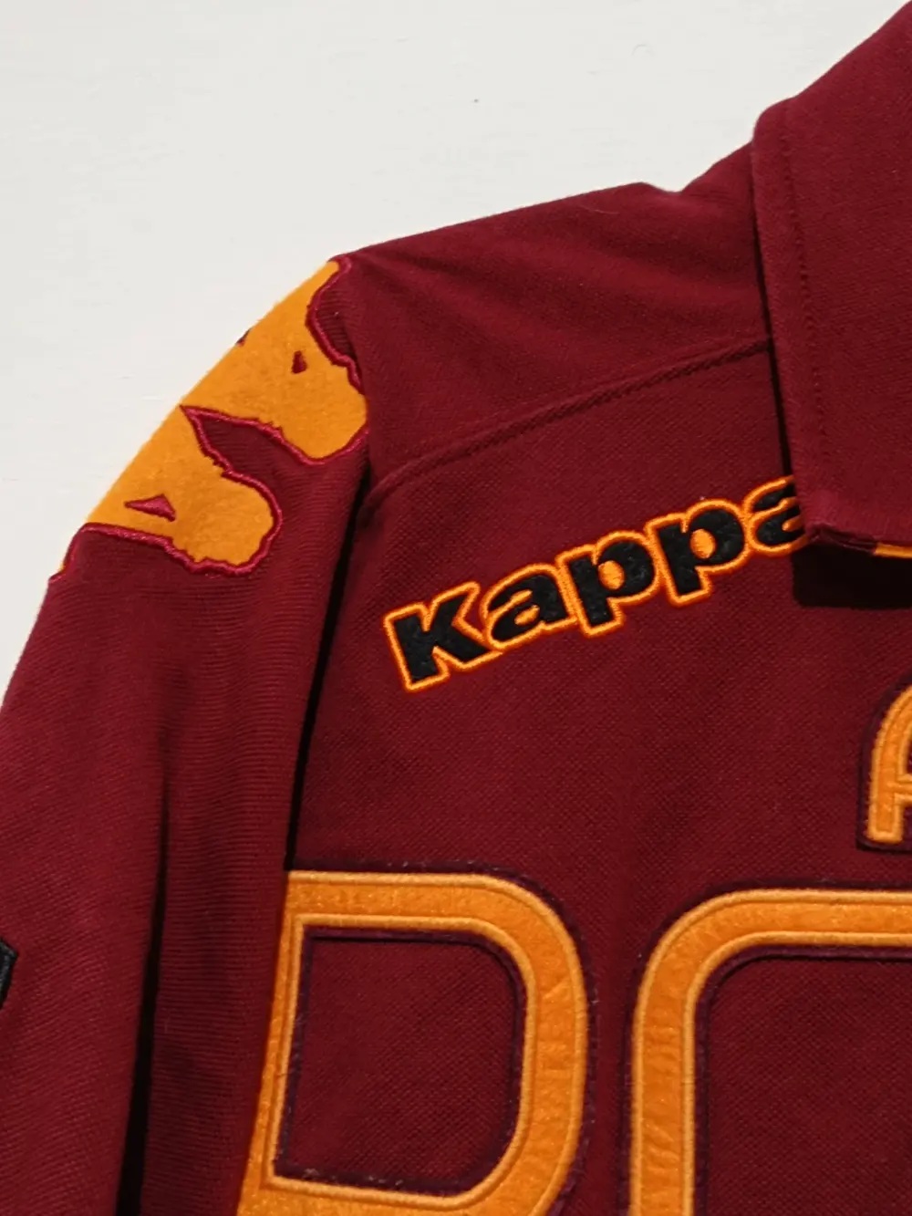 Polo AS Roma Kappa 2011/2012 talla L ver medidas, foto 4