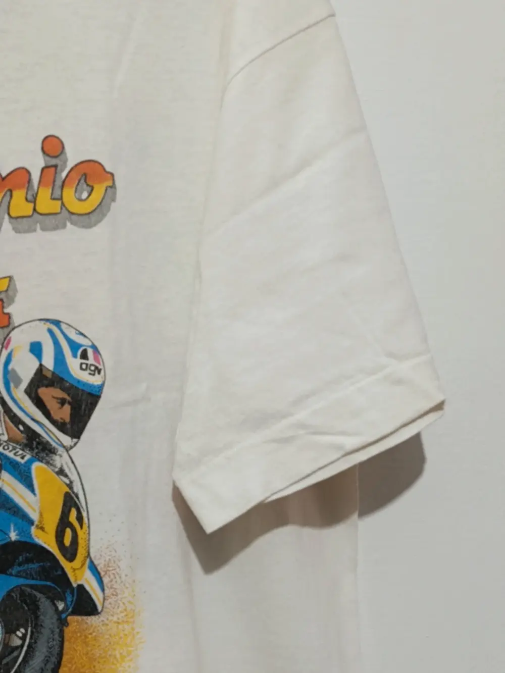 Camiseta vintage Gran Premio de España Jerez 1991 Motul Ducados Dunlop talla M/L ver medidas, foto 5