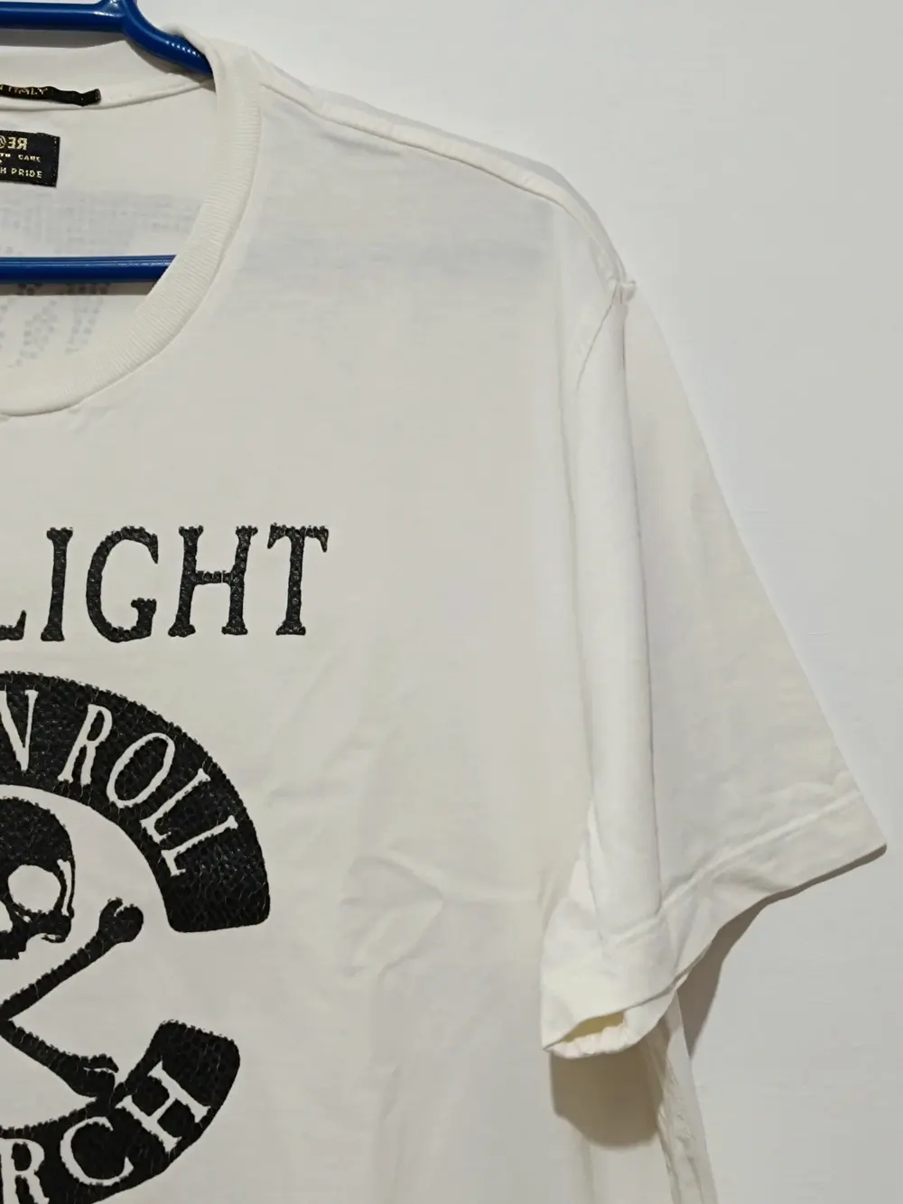 Camiseta LimeLight Rock N Roll Church New York RaRe talla XL sirve para L ver medidas, foto 3