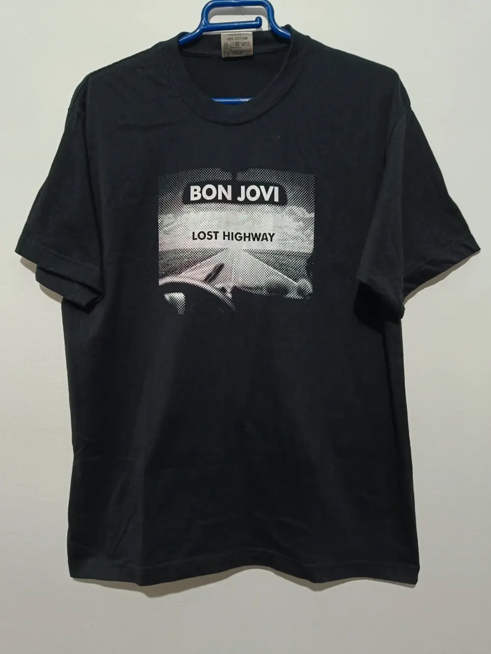 Camiseta vintage Bon Jovi Lost Highway jhk talla M