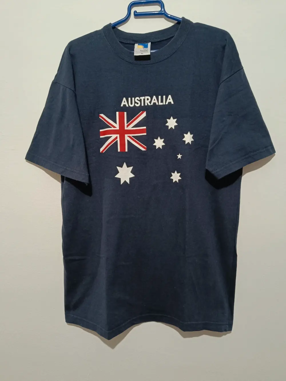 Camiseta vintage Australia Bandera talla XL ver medidas