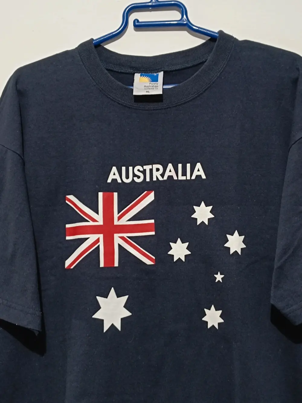 Camiseta vintage Australia Bandera talla XL ver medidas, foto 2