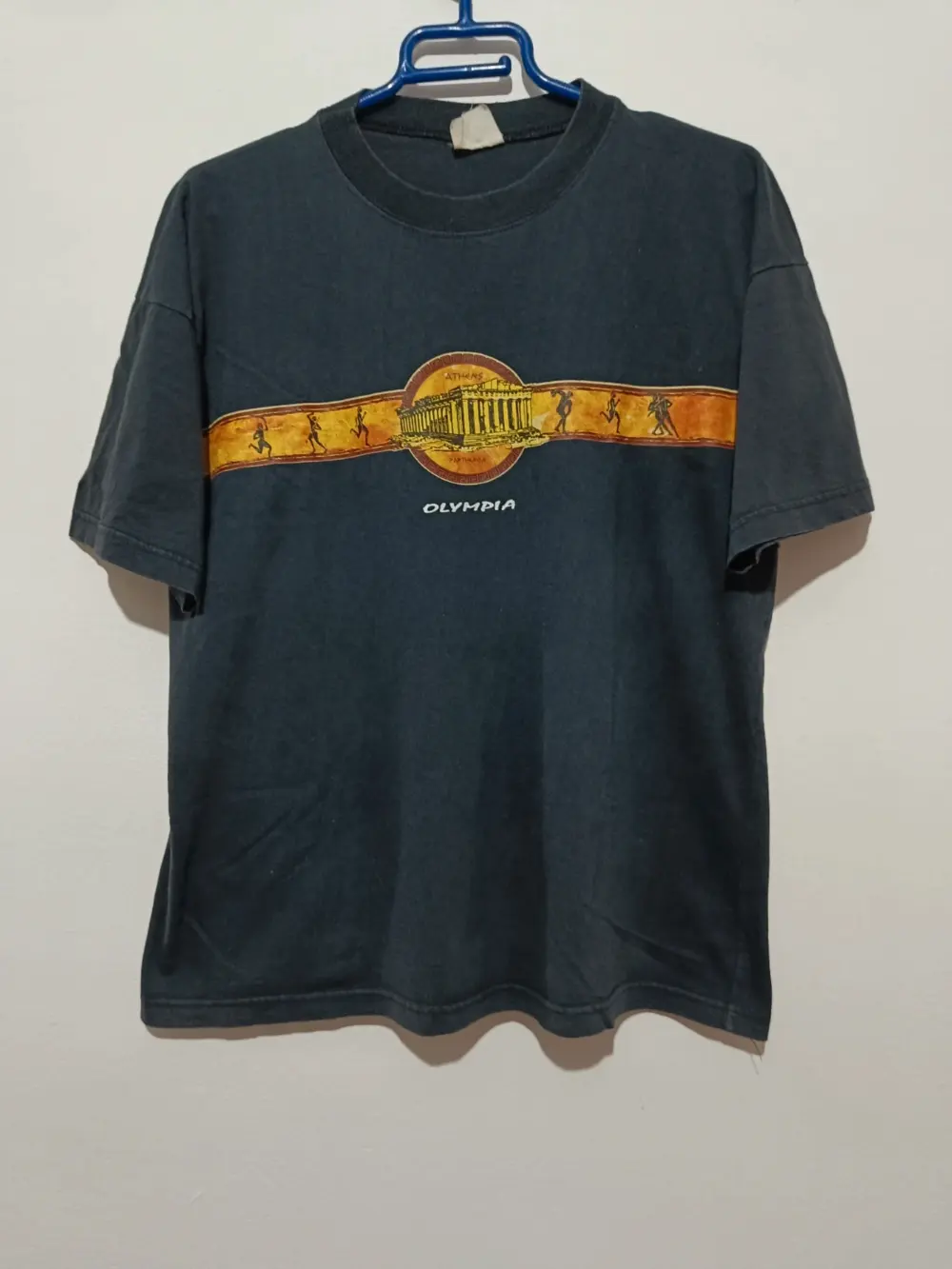 Camiseta vintage Athens Parthenon Olympia talla S Maianappoe