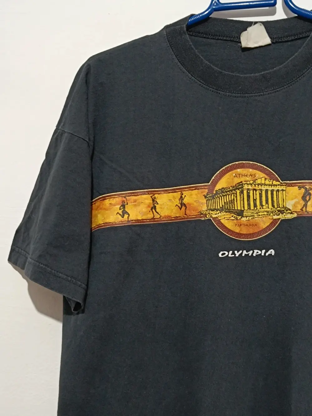 Camiseta vintage Athens Parthenon Olympia talla S Maianappoe, foto 3