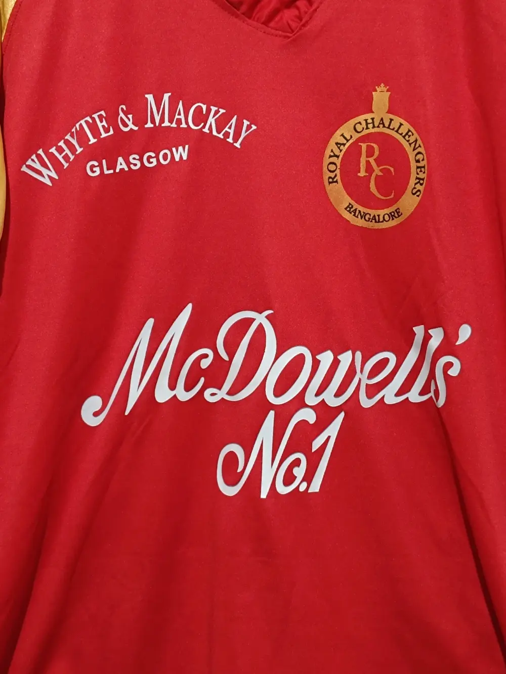 Camiseta Críquet Royal Challengers Bangalore talla S/M ver medidas, foto 2