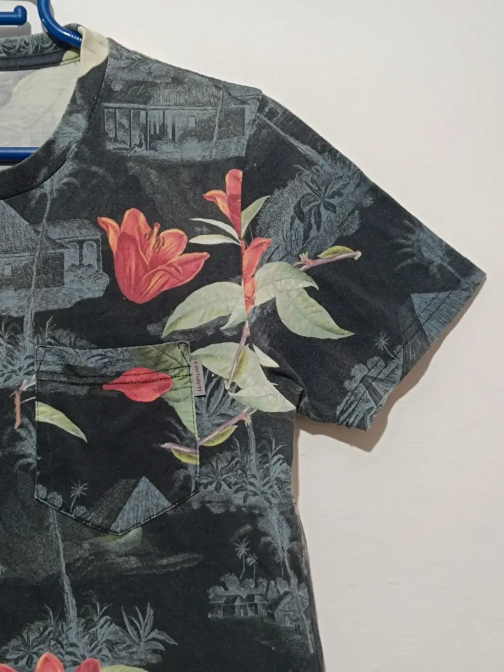 Camiseta manga corta Carhartt tropic talla xs, foto 2
