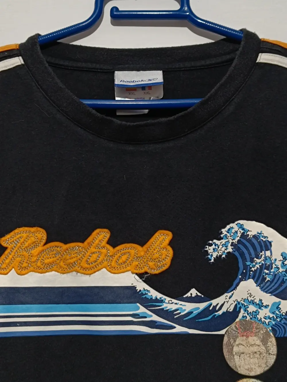Camiseta vintage Reebok talla 2XL ver medidas, foto 4