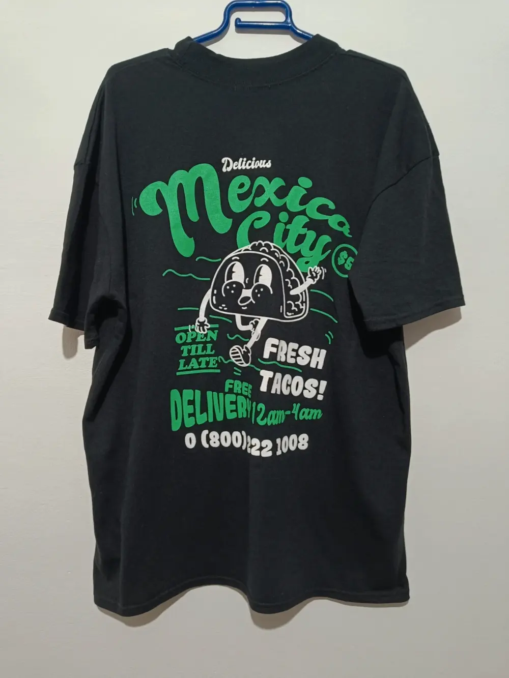 Camiseta oversize con estampado Mexico City talla XS boohoo