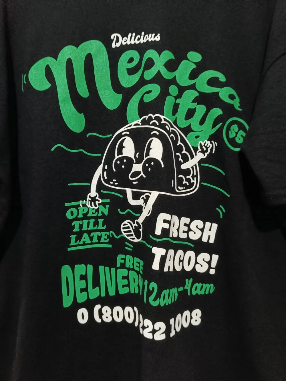 Camiseta oversize con estampado Mexico City talla XS boohoo, foto 2