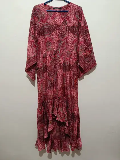 Vestido largo verano Lauren Vidal Modelo Sasha talla S