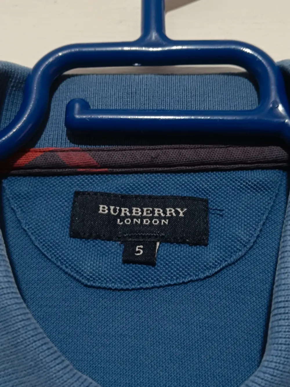 Polo manga corta Burberry talla 5 equivale a una L ver medidas, foto 5