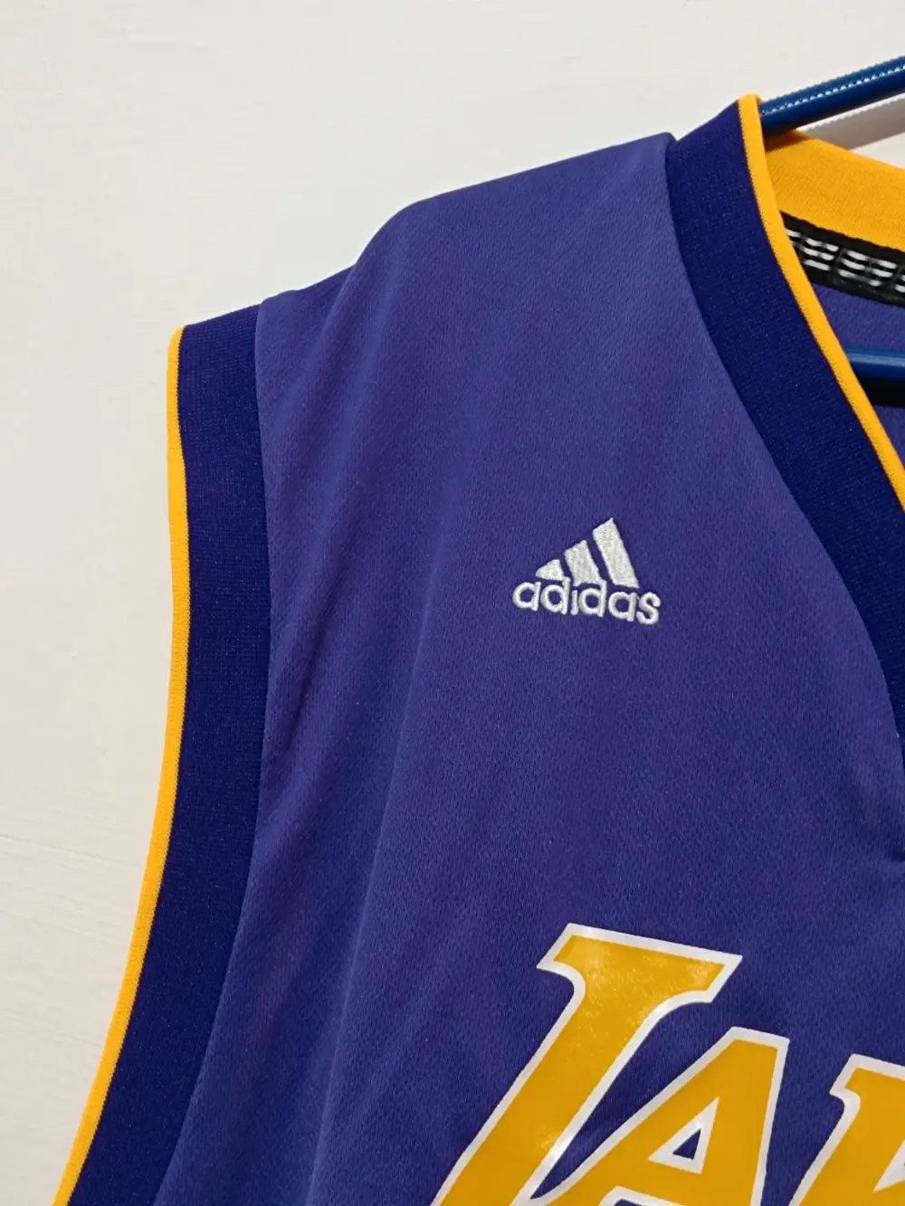 Camiseta vintage Los Angeles Lakers Gasol 16 Adidas talla M, foto 4