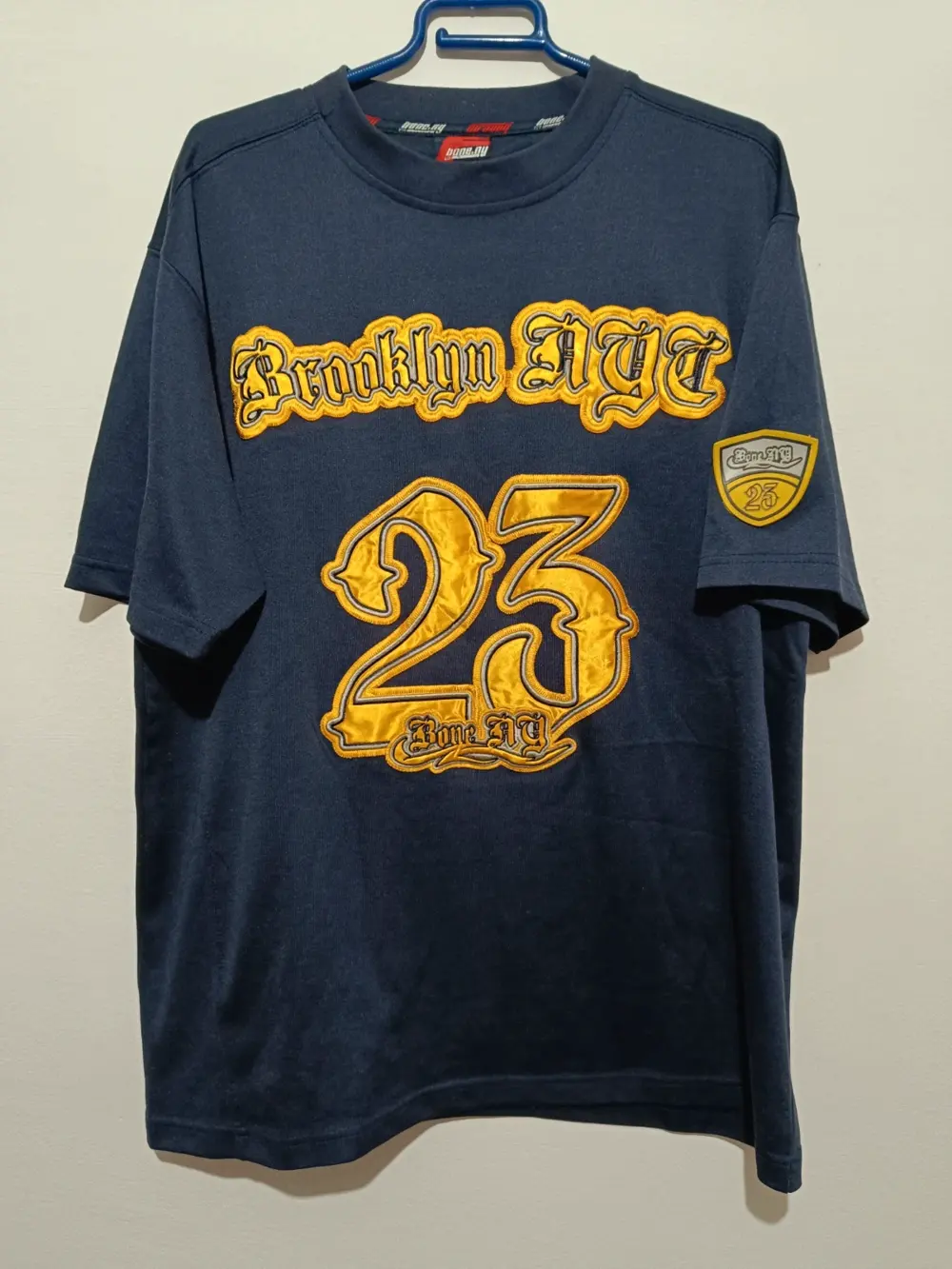 Camiseta vintage Brooklyn NYC 23 talla M bone.ny