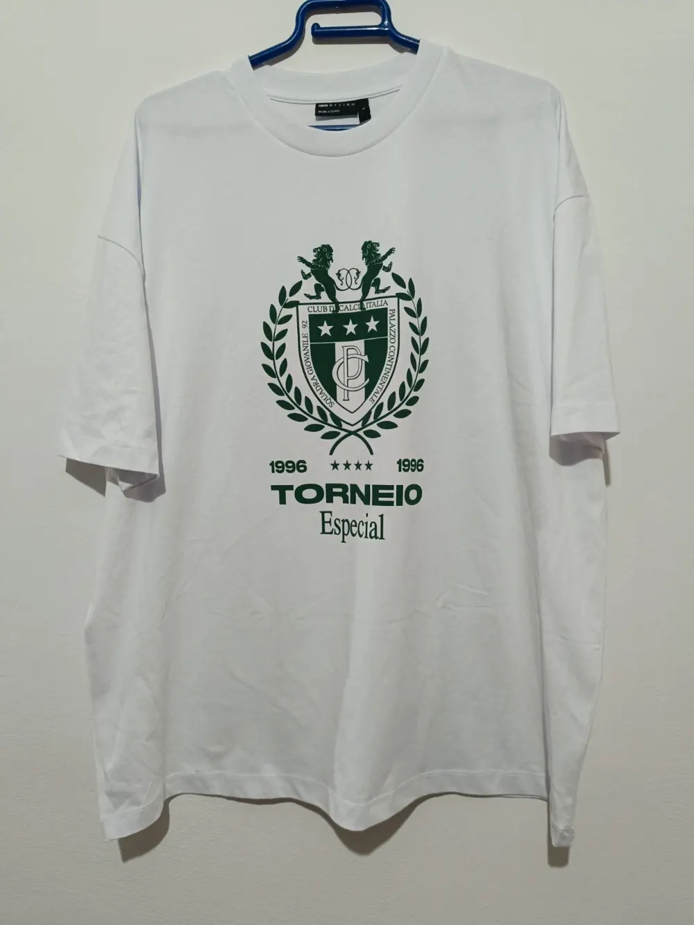 Camiseta Calcio Torneio Especial talla S extragrande ver medidas