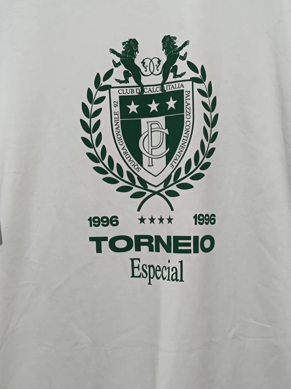 Camiseta Calcio Torneio Especial talla S extragrande ver medidas, foto 2