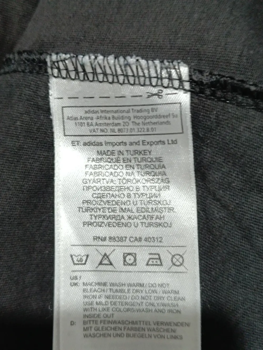 Camiseta Adidas originals talla XL ver medidas, foto 5