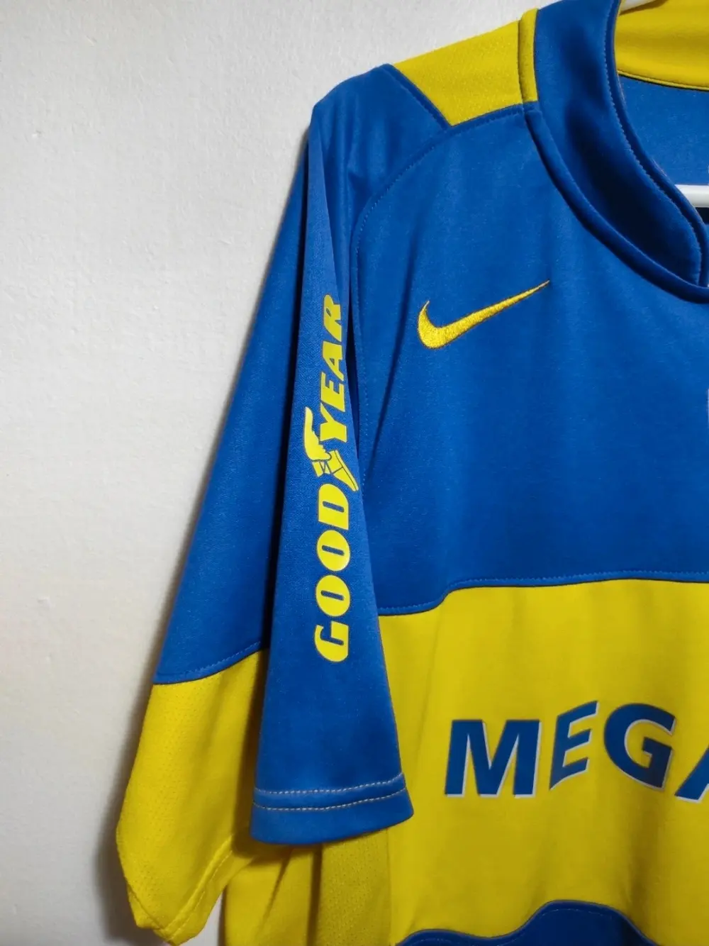 Camiseta vintage Boca Juniors Megatone 2006 Clausurado talla L Nike, foto 3