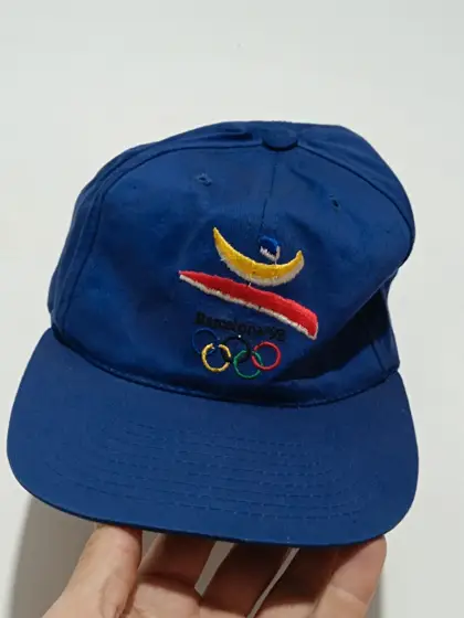 Gorra vintage Juegos Olímpicos Barcelona 92 Oficial talla única ajustable adulto unisex