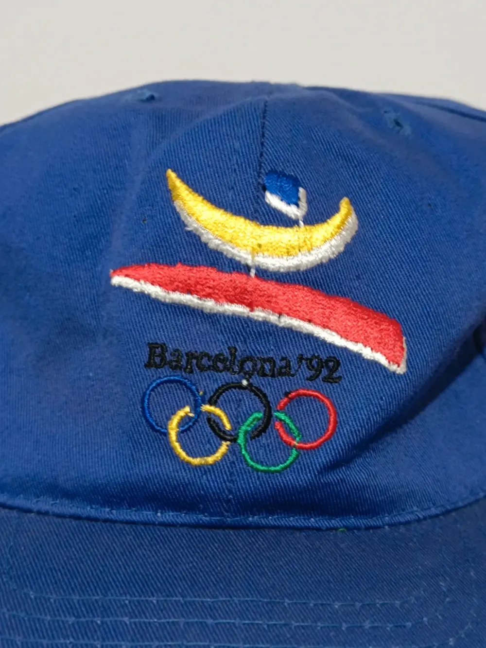 Gorra vintage Juegos Olímpicos Barcelona 92 Oficial talla única ajustable adulto unisex, foto 2