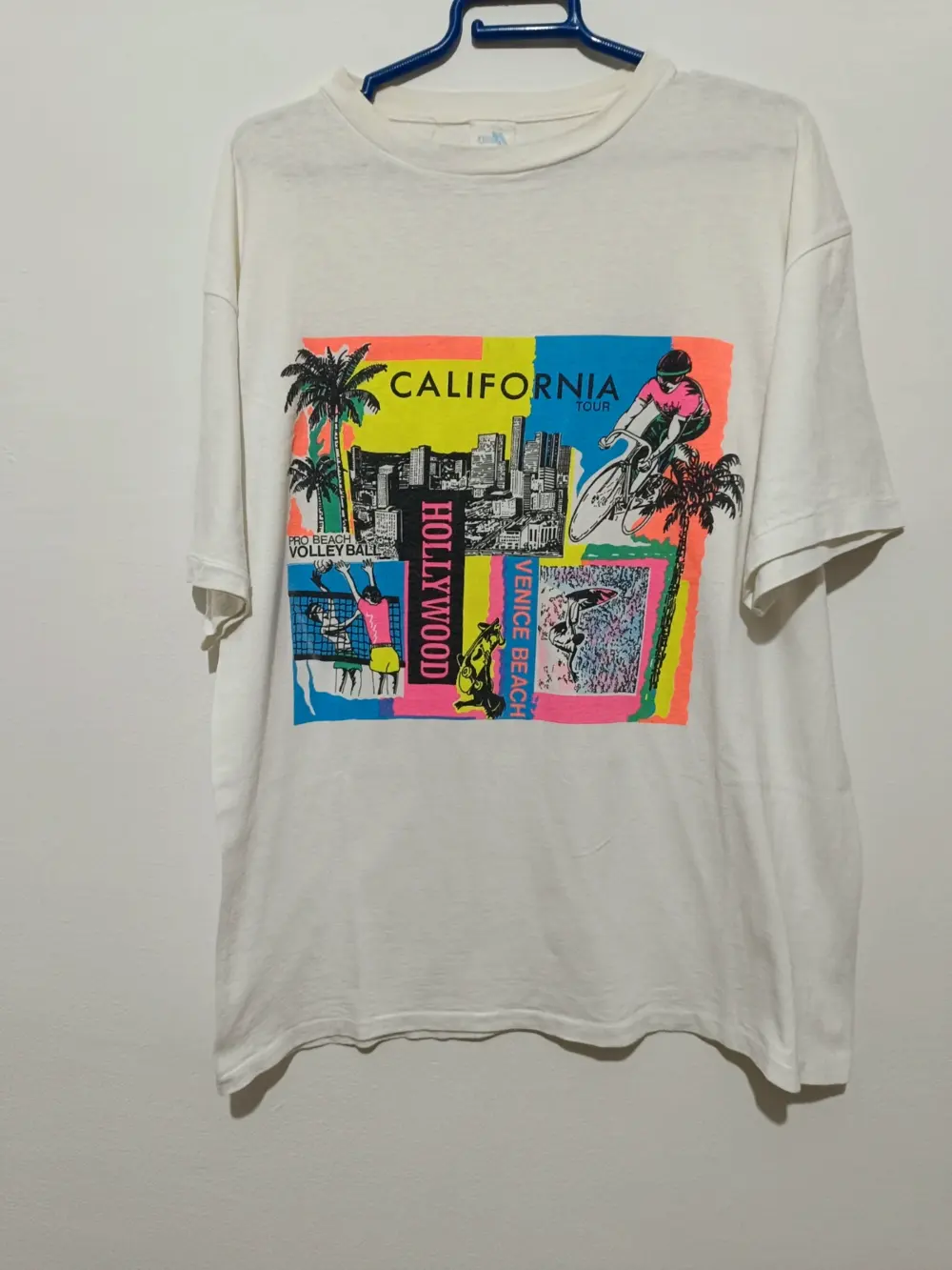 Camiseta vintage California talla XL ver medidas
