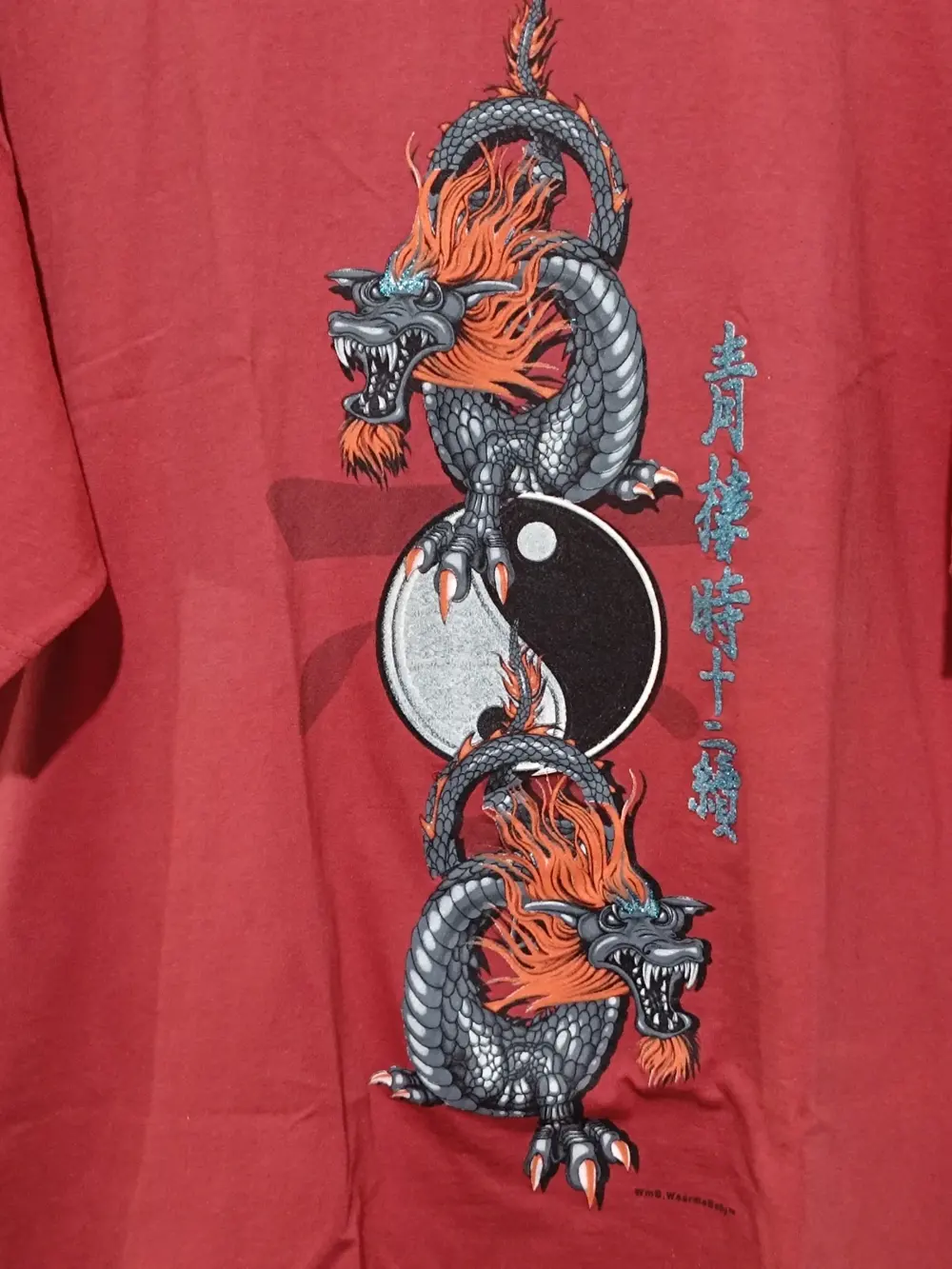 Camiseta vintage Dragon Wear my baby talla L, foto 2