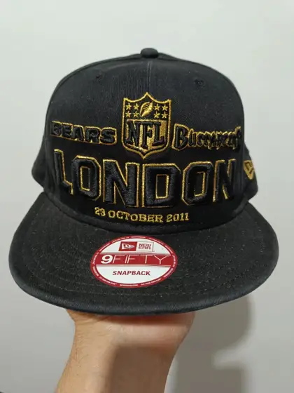 Gorra vintage New era Chicago bears Tampa by Buccaneers London 2011 talla única ajustable adulto