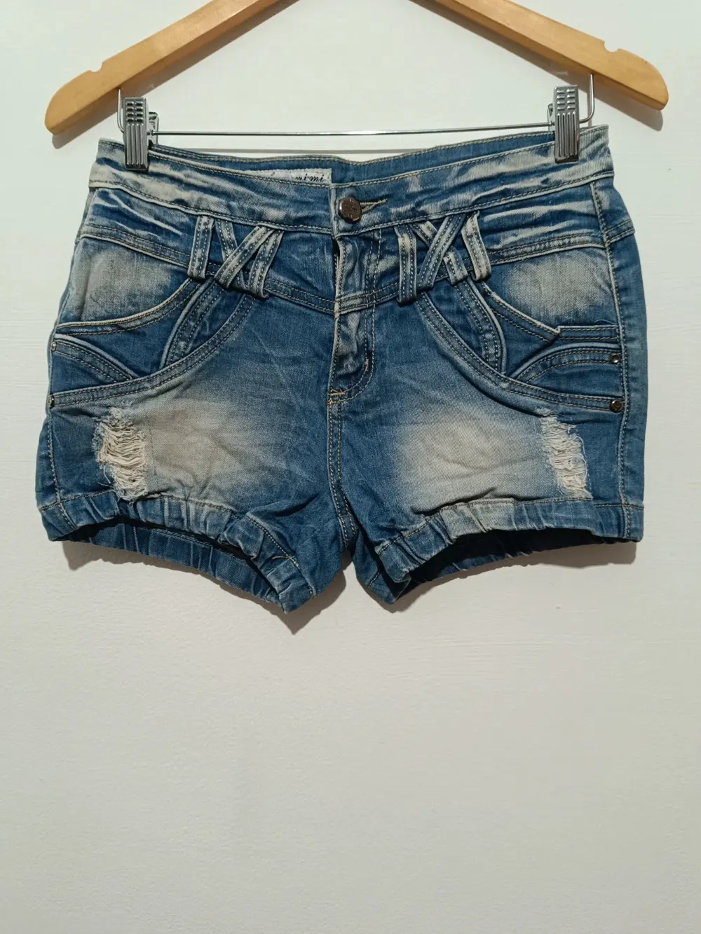 Pantalon short vaquero mi mi jeans talla M ver medidas