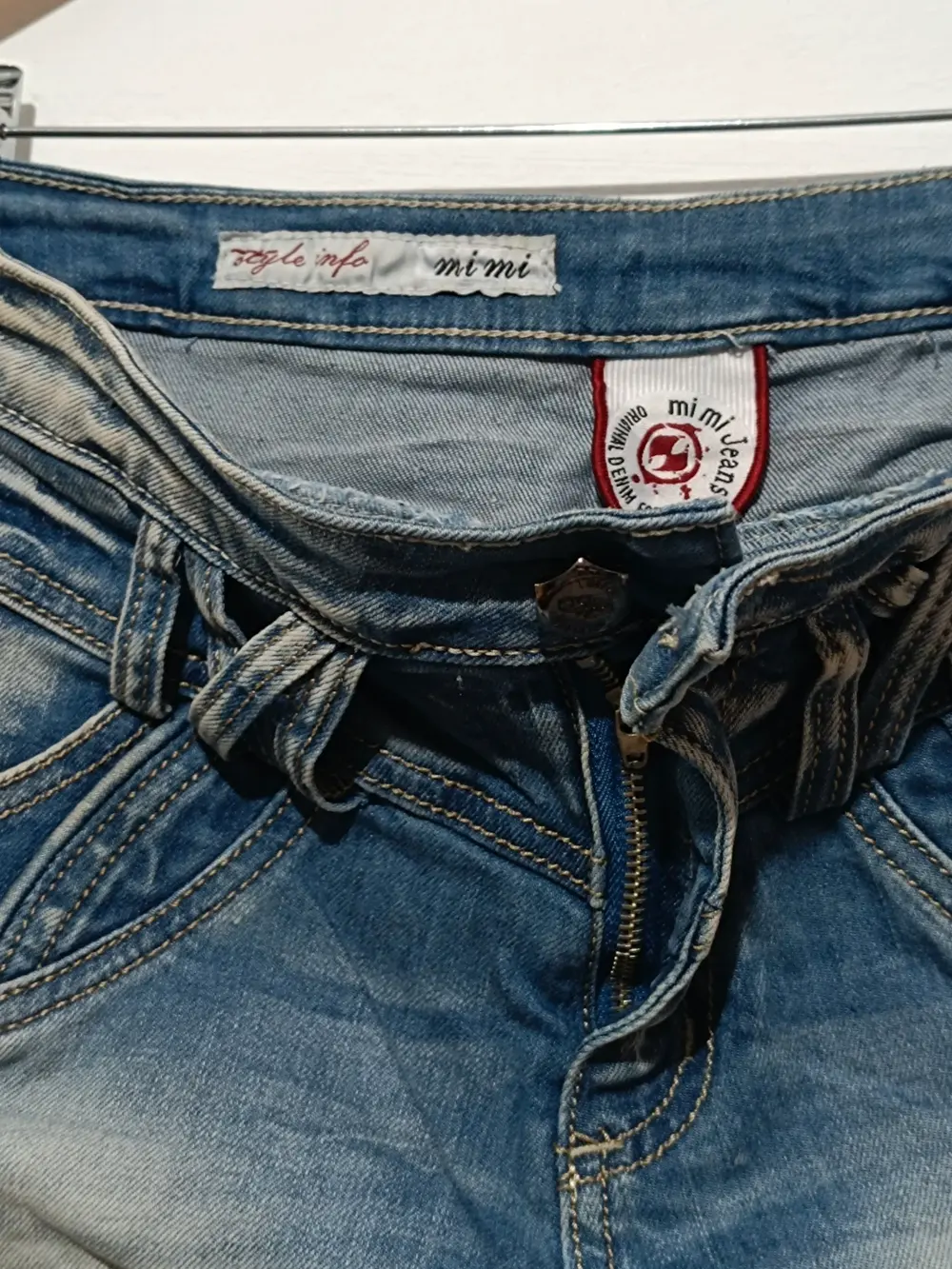 Pantalon short vaquero mi mi jeans talla M ver medidas, foto 4