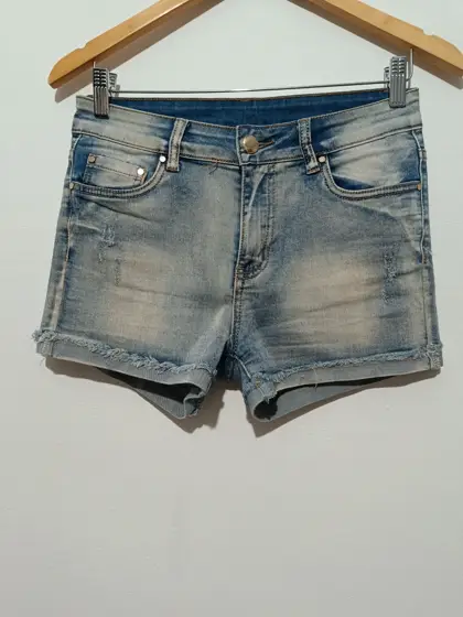 Pantalon vaquero corto mujer talla M