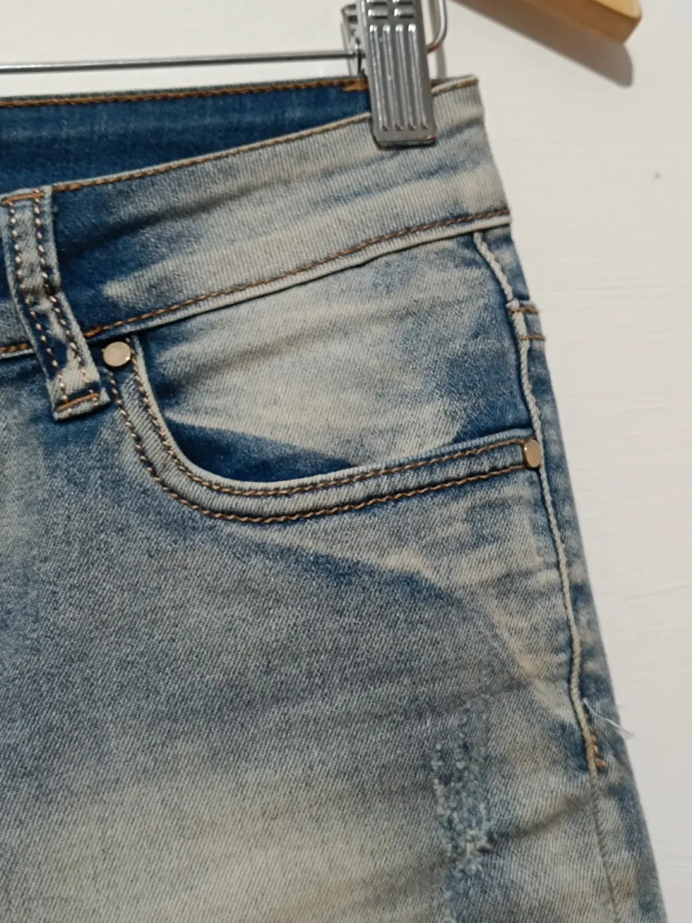 Pantalon vaquero corto mujer talla M, foto 5