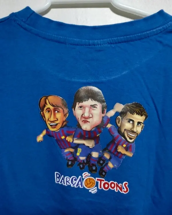 Camiseta manga corta Barça Toons talla L, foto 4