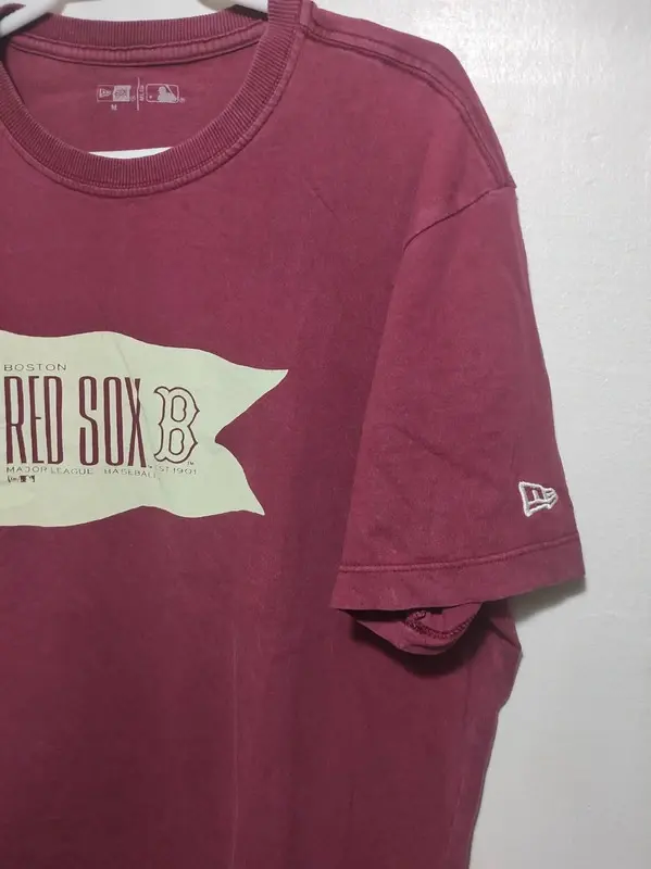 Camisteta vintage red sox new era talla M, foto 2