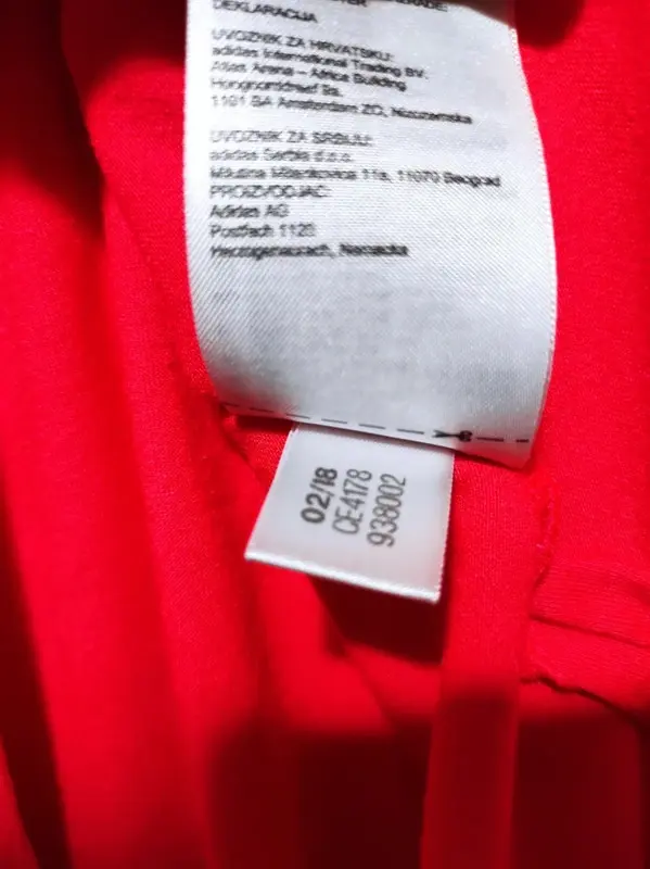 Camiseta manga corta Adidas unisex talla M sirve para L ver medidas, foto 5