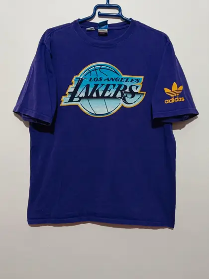 Camiseta vintage manga corta Los Angeles Lakers Adidas originals talla M