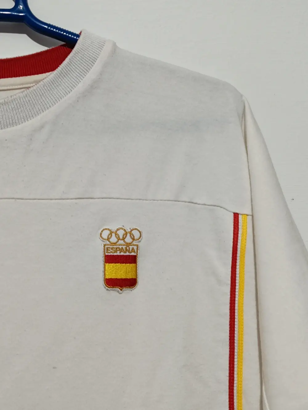 Camiseta vintage España Oficial Olimpiadas Atenas 2004 John Smith talla L, foto 4