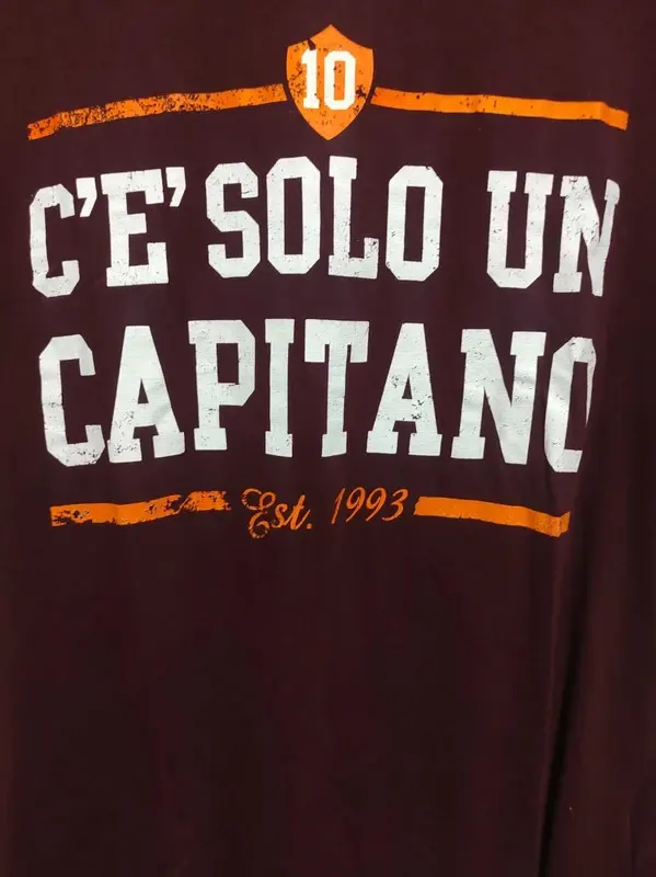 Camiseta manga corta Totti 10 talla L, foto 2