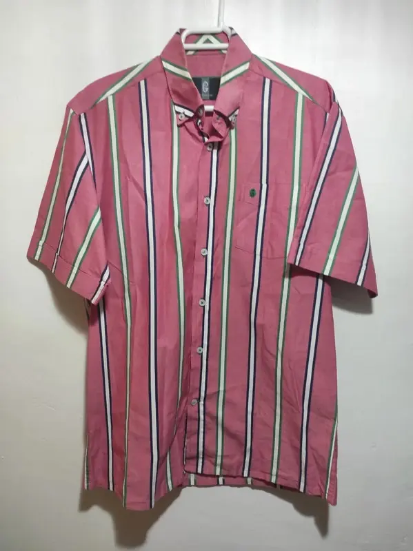 Camiseta manga corta a rayas collezione talla M
