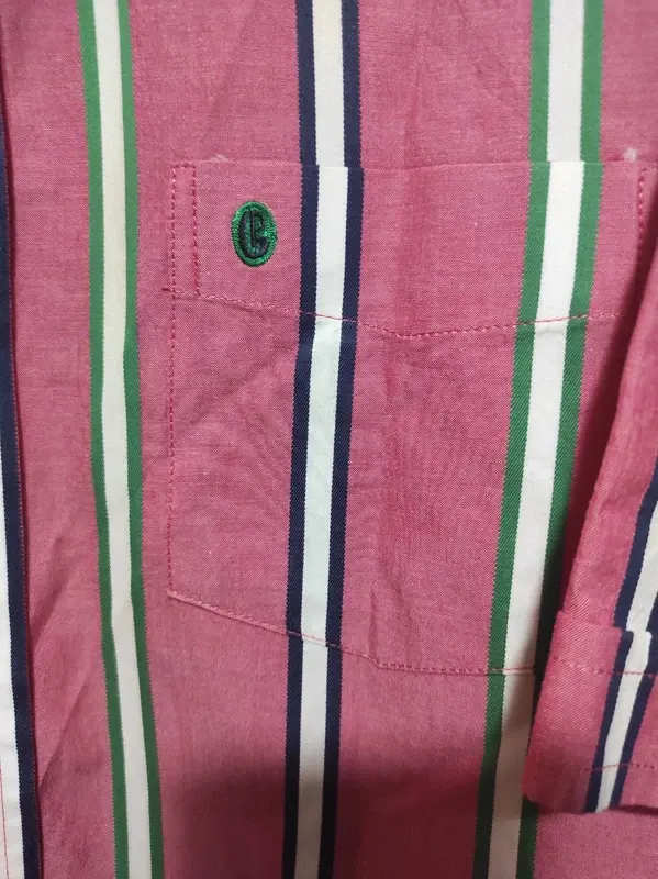 Camiseta manga corta a rayas collezione talla M, foto 2