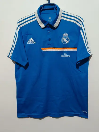 Camiseta Polo manga corta Real Madrid Adidas temporada 2013 talla 4 M ver medidas