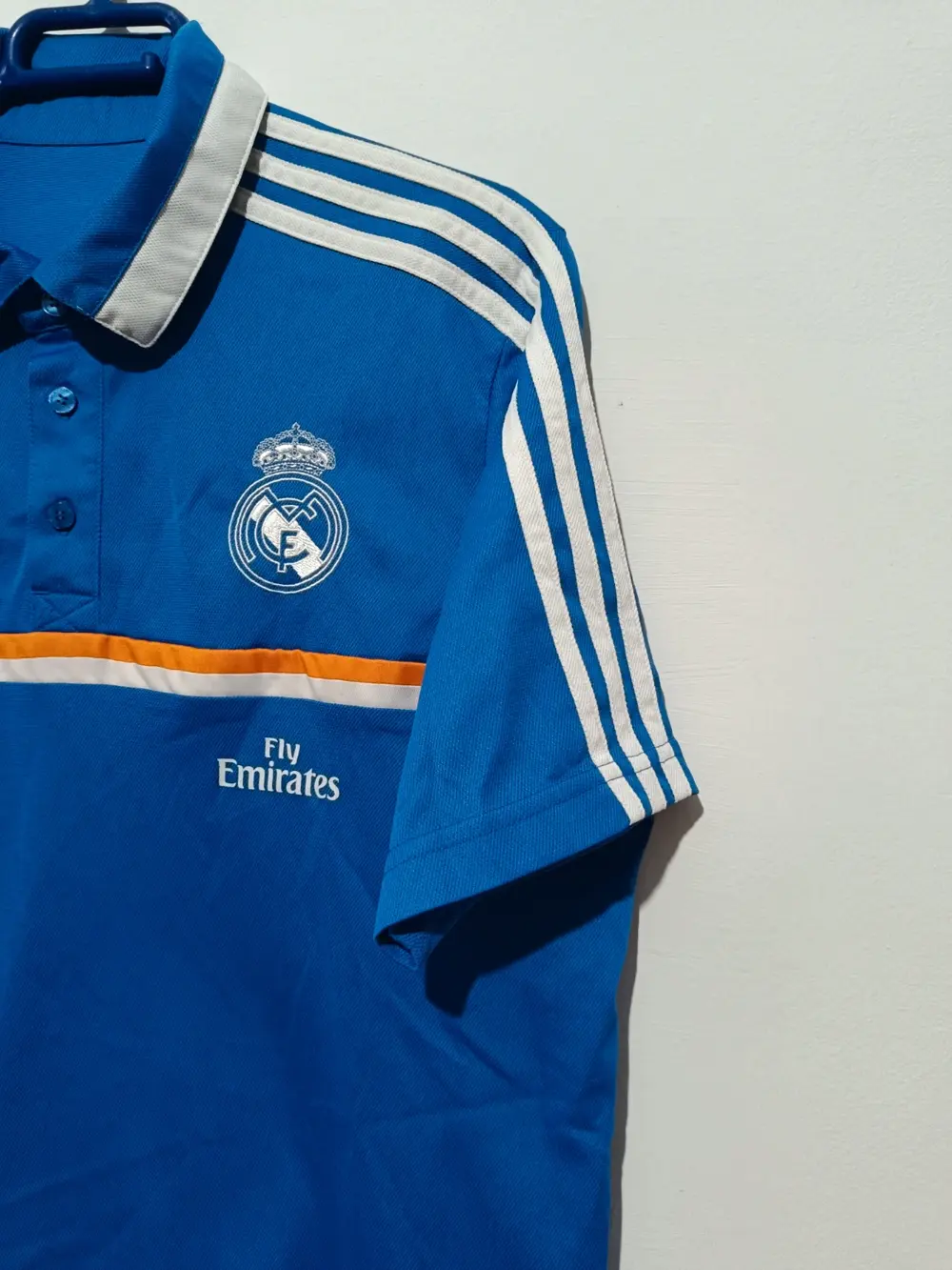 Camiseta Polo manga corta Real Madrid Adidas temporada 2013 talla 4 M ver medidas, foto 3