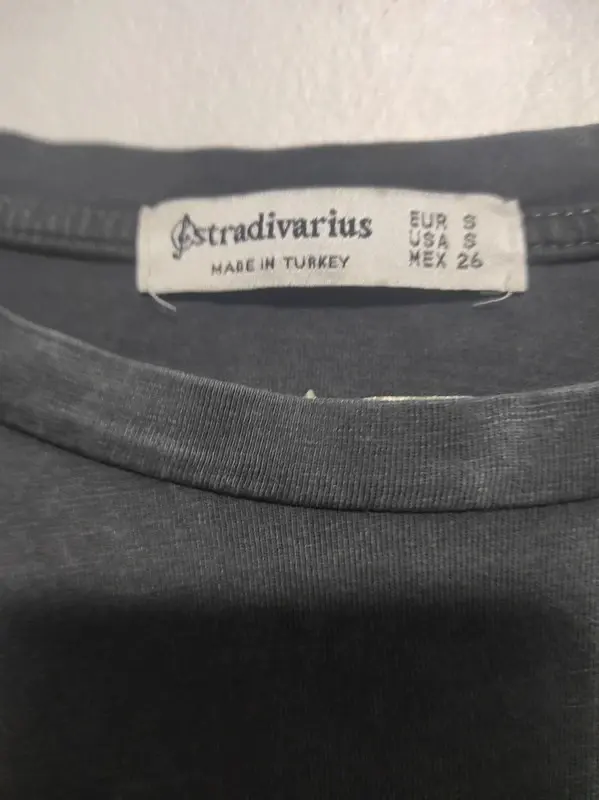 Camiseta manga corta Wonder woman Stradivarius talla S, foto 3