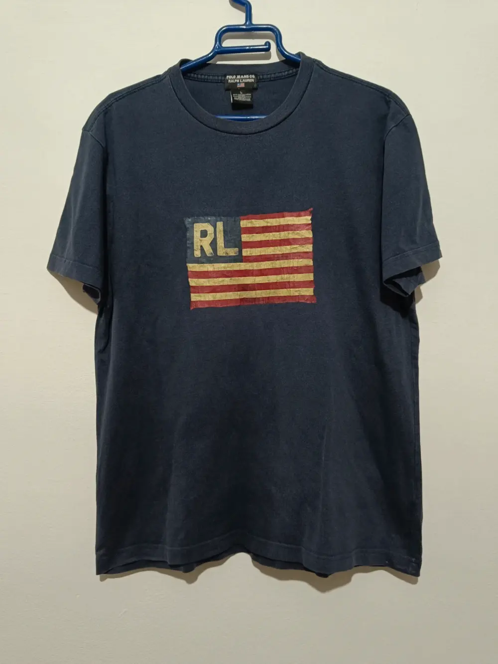 Camiseta estampada Bandera Americana Polo jeans Co. Ralph Lauren talla L